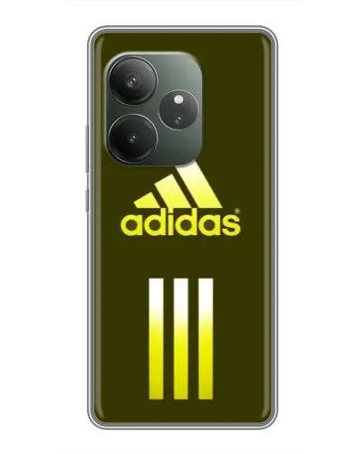 Чохол для Realme GT 6 з картинкою «Оливковий градієнт Adidas»
