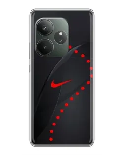 Чохол для Realme GT 6 з картинкою «Абстрактний дизайн Nike»