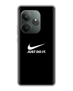Чохол для Realme GT 6 з картинкою «Мінімалізм від Nike»