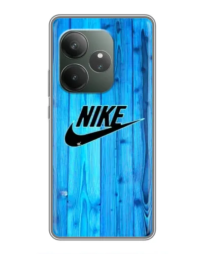 Чохол для Realme GT 6 з картинкою «Блакитне дерево Nike»