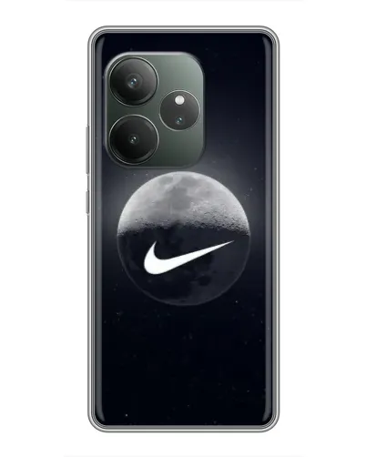 Чохол для Realme GT 6 з картинкою «Nike у стилі графіті»