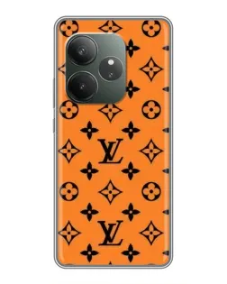 Чохол для Realme GT 6 з картинкою «Помаранчевий стиль LV»