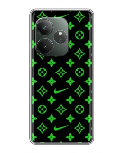 Чохол для Realme GT 6 з картинкою «Неоновий принт LV»