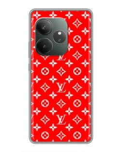 Чохол для Realme GT 6 з картинкою «Яскравий паттерн LV»