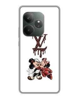 Чохол для Realme GT 6 з картинкою «LV та Міккі Маус»
