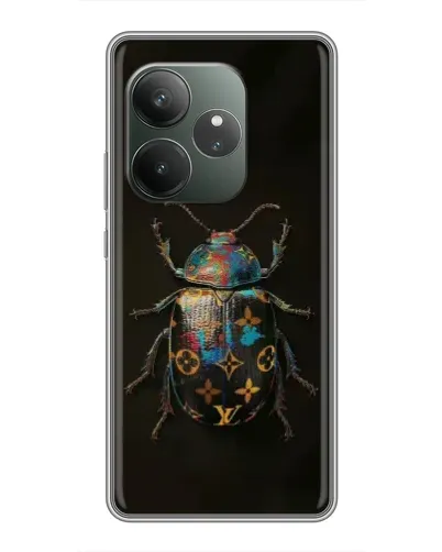 Чохол для Realme GT 6 з картинкою «LV — мармуровий принт»