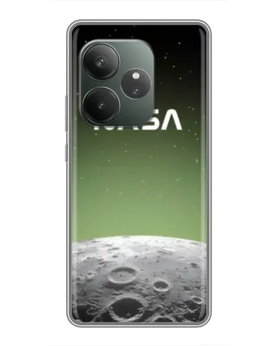 Чехол для Realme GT 6 с картинкой «NASA — лунный градиент» Чехол для Realme GT 6 с картинкой «NASA — лунный градиент»