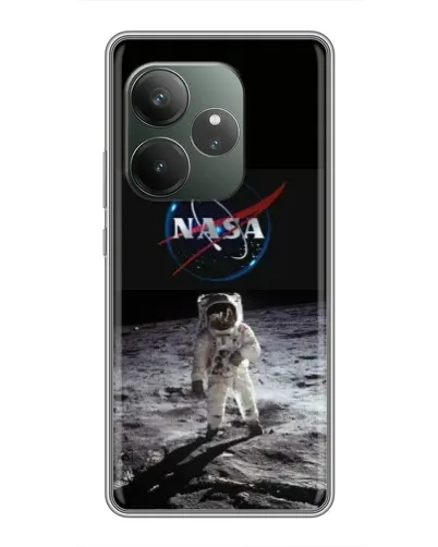 Чехол для Realme GT 6 с картинкой «Астронавт на Луне» Чехол для Realme GT 6 с картинкой «Астронавт на Луне»