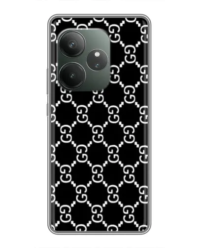 Чохол для Realme GT 6 з картинкою «Gucci — сітчастий паттерн»