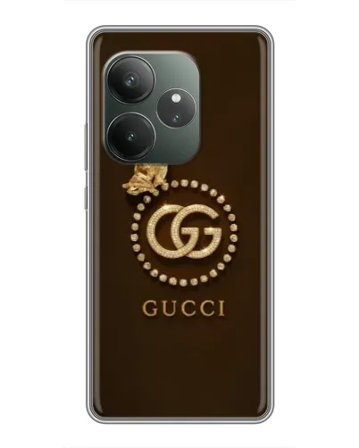 Чохол для Realme GT 6 з картинкою «Gucci — золотий метелик»