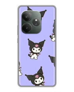 Чохол для Realme GT 6 з картинкою «Паттерн з Kuromi»