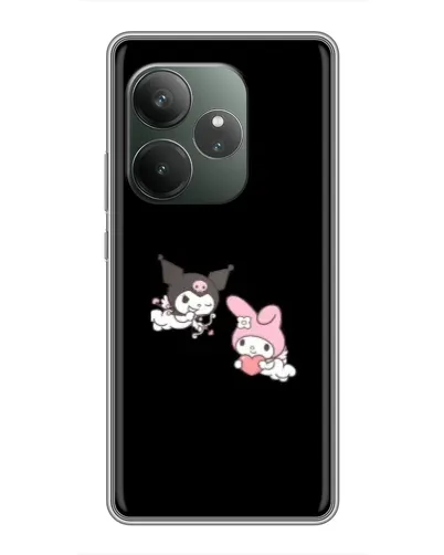 Чохол для Realme GT 6 з картинкою «My Melody та Kuromi»
