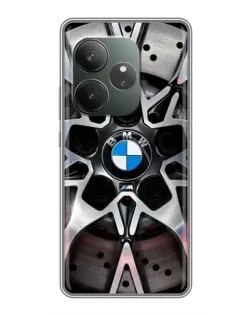 Чехол для Realme GT 6 с картинкой «BMW — деталь диска» Чехол для Realme GT 6 с картинкой «BMW — деталь диска»