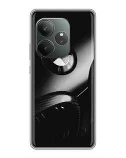 Чохол для Realme GT 6 з картинкою «Емблема BMW — макро»