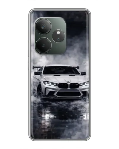 Чохол для Realme GT 6 з картинкою «BMW крізь туман»