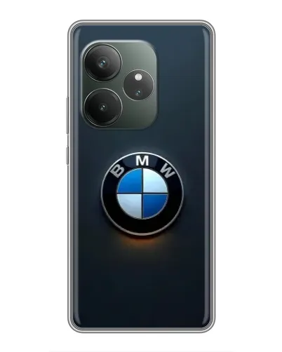 Чохол для Realme GT 6 з картинкою «Логотип BMW — мінімалізм»
