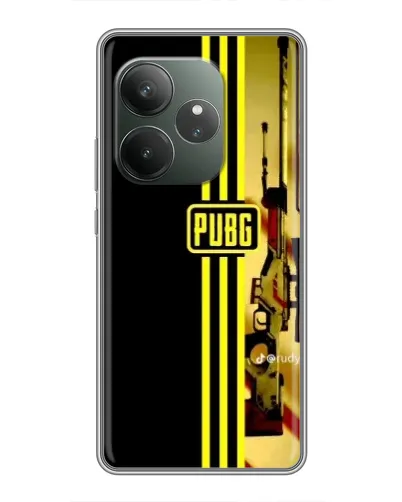Чохол для Realme GT 6 з картинкою «PUBG — камуфляжний шолом» Чохол для Realme GT 6 з картинкою «PUBG — камуфляжний шолом»