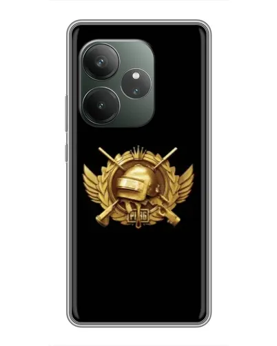 Чохол для Realme GT 6 з картинкою «PUBG — помаранчевий градієнт» Чохол для Realme GT 6 з картинкою «PUBG — помаранчевий градієнт»