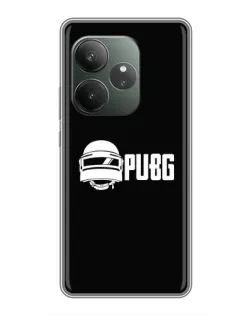 Чохол для Realme GT 6 з картинкою «PUBG — класичний лого»