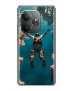 Чохол для Realme GT 6 з картинкою «PUBG — вільне падіння»