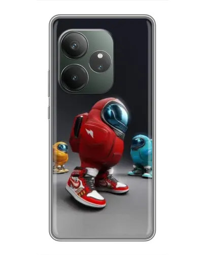 Чохол для Realme GT 6 з картинкою «Among Us — 3D стиль» Чохол для Realme GT 6 з картинкою «Among Us — 3D стиль»