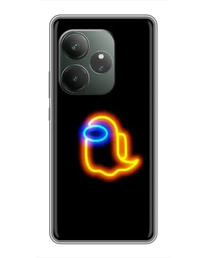 Чохол для Realme GT 6 з картинкою «Among Us неонове сяйво» Чохол для Realme GT 6 з картинкою «Among Us неонове сяйво»