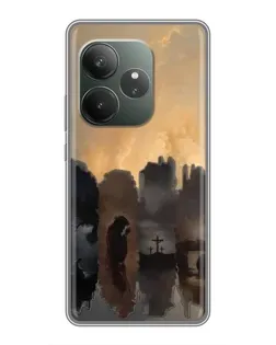Чехол для Realme GT 6 с картинкой «Дорога к вере»
