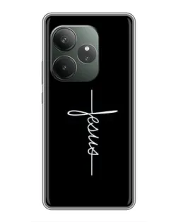 Чехол для Realme GT 6 с картинкой «Тонкая линия веры»