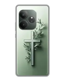 Чохол для Realme GT 6 з картинкою «Оливкова гілка»