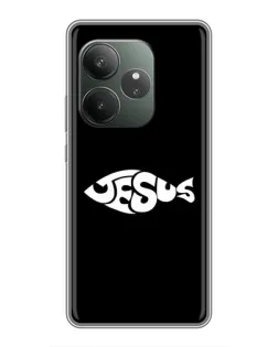 Чохол для Realme GT 6 з картинкою «Риба  Jesus»