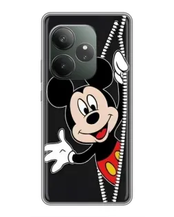 Чохол для Realme GT 6 з картинкою «Міккі розсуває стіни»