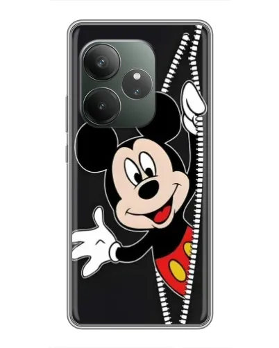 Чохол для Realme GT 6 з картинкою «Міккі розсуває стіни»
