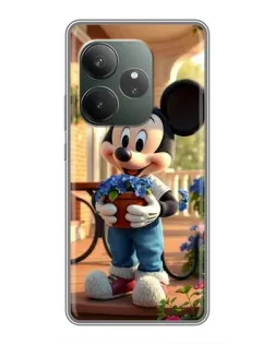 Чохол для Realme GT 6 з картинкою «Міккі садівник»