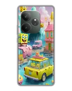 Чохол для Realme GT 6 з картинкою «Монстр-трак пригоди»