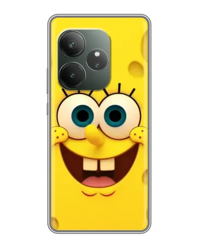 Чохол для Realme GT 6 з картинкою «Губка Боб посмішка» Чохол для Realme GT 6 з картинкою «Губка Боб посмішка»
