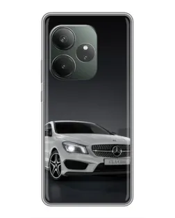 Чехол для Realme GT 6 с картинкой «Mercedes AMG GT Silver» Чехол для Realme GT 6 с картинкой «Mercedes AMG GT Silver»