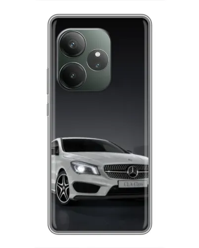 Чохол для Realme GT 6 з картинкою «Mercedes AMG GT Silver»