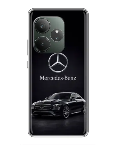 Чохол для Realme GT 6 з картинкою «Mercedes — решітка радіатора»