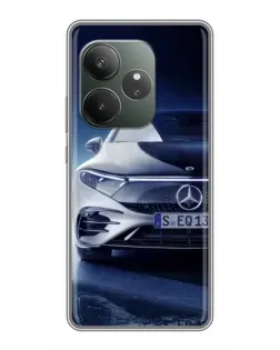 Чохол для Realme GT 6 з картинкою «Mercedes EQ — майбутнє»