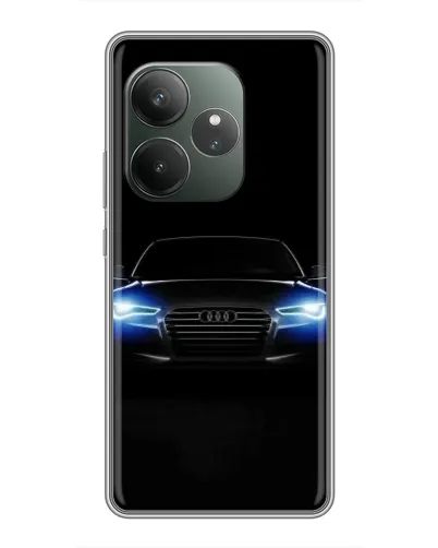 Чохол для Realme GT 6 з картинкою «Audi в неоні»