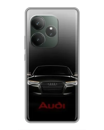 Чохол для Realme GT 6 з картинкою «Audi — градієнтний контур»