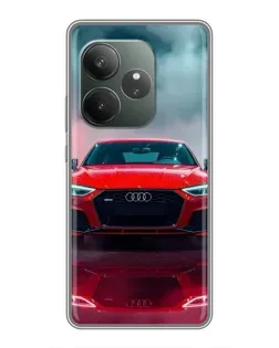 Чохол для Realme GT 6 з картинкою «Audi RS — червоний стиль»