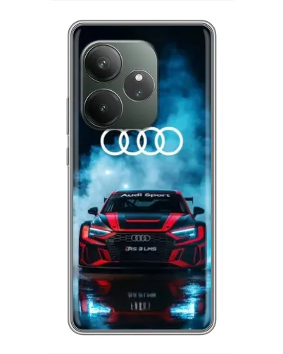 Чохол для Realme GT 6 з картинкою «Audi Sport — неон»