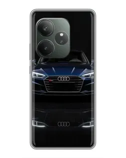 Чохол для Realme GT 6 з картинкою «Audi — нічне відображення»