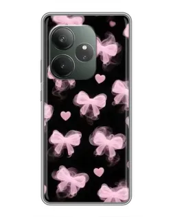 Чехол для Realme GT 6 с картинкой «Геометрия банта» Чехол для Realme GT 6 с картинкой «Геометрия банта»