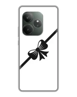 Чохол для Realme GT 6 з картинкою «Діагональний бант»