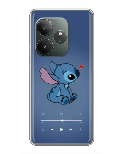 Чохол для Realme GT 6 з картинкою «Музичний Stitch»