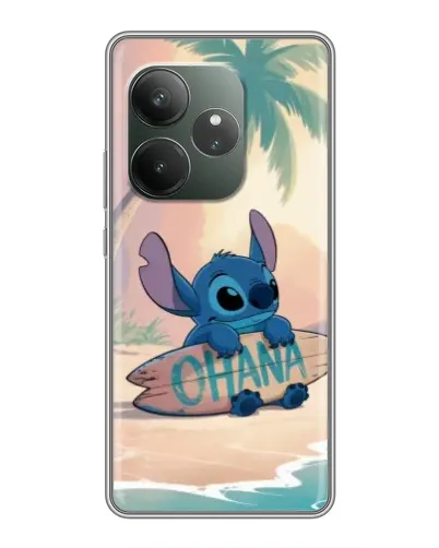 Чохол для Realme GT 6 з картинкою «Стіч на серфі»