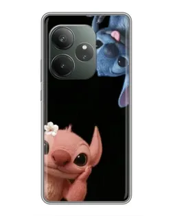 Чохол для Realme GT 6 з картинкою «Фіолетовий туман троянд»