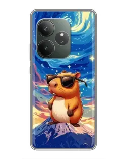 Чохол для Realme GT 6 з картинкою «Капібара Ван Гога»